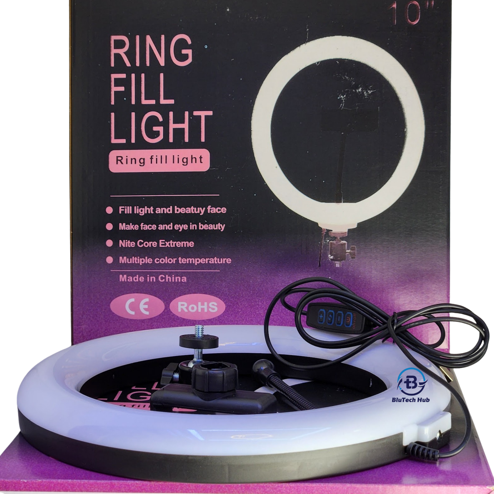10 Inch Ringlight with Tripod