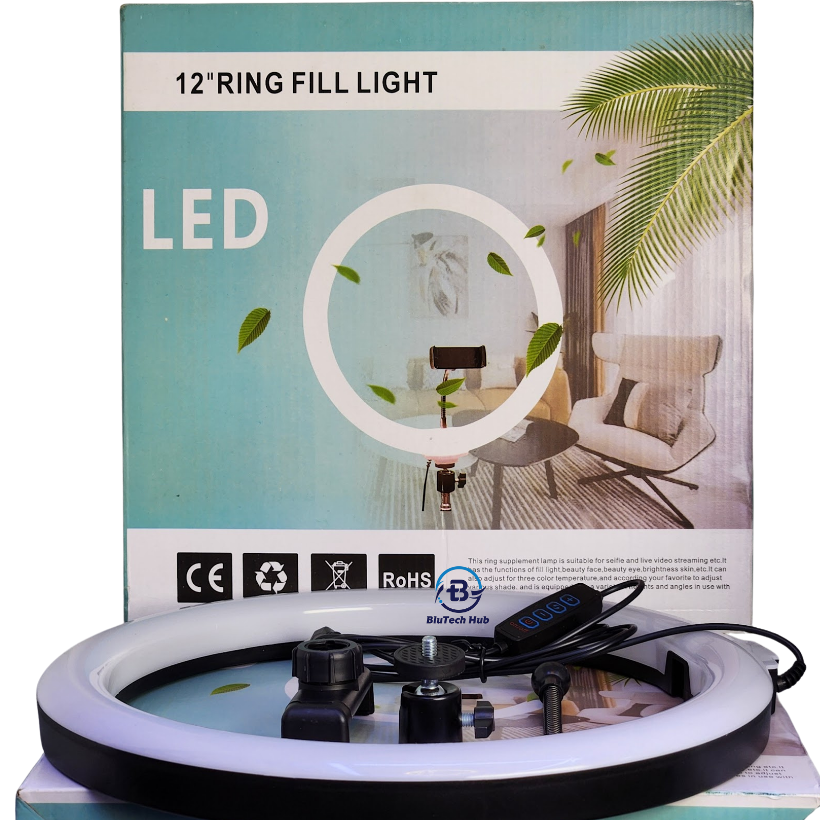 12 Inch Ringlight with Tripod