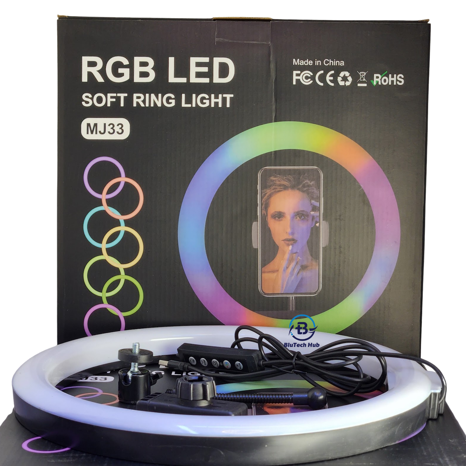 13 Inch MJ33 RGB Ringlight with Tripod