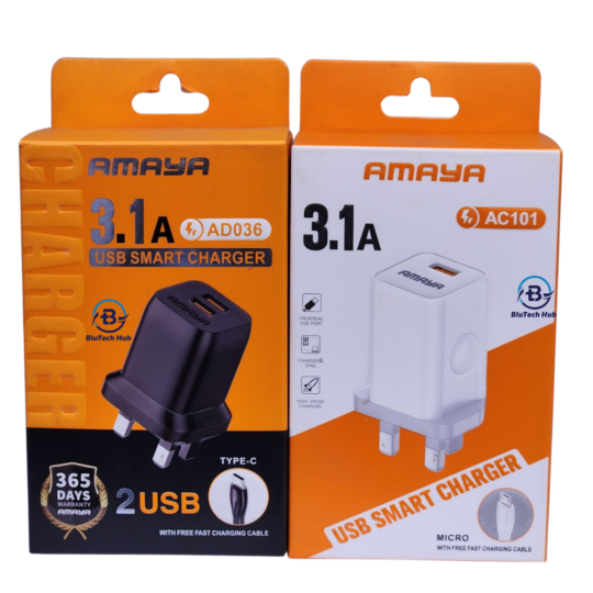 Amaya USB Smart Charger with Cables BTH-AMAYA-CHARGER 1