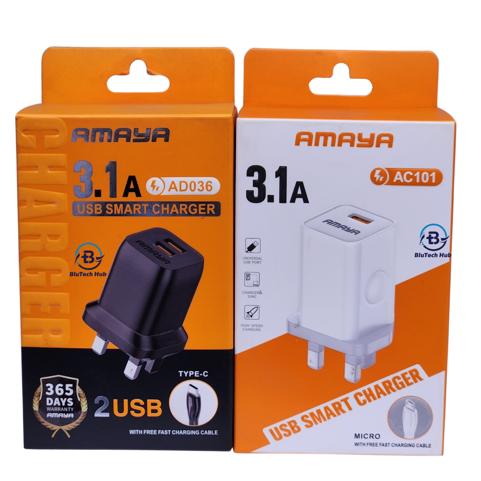 Amaya USB Smart Charger with Cables BTH-AMAYA-CHARGER 1