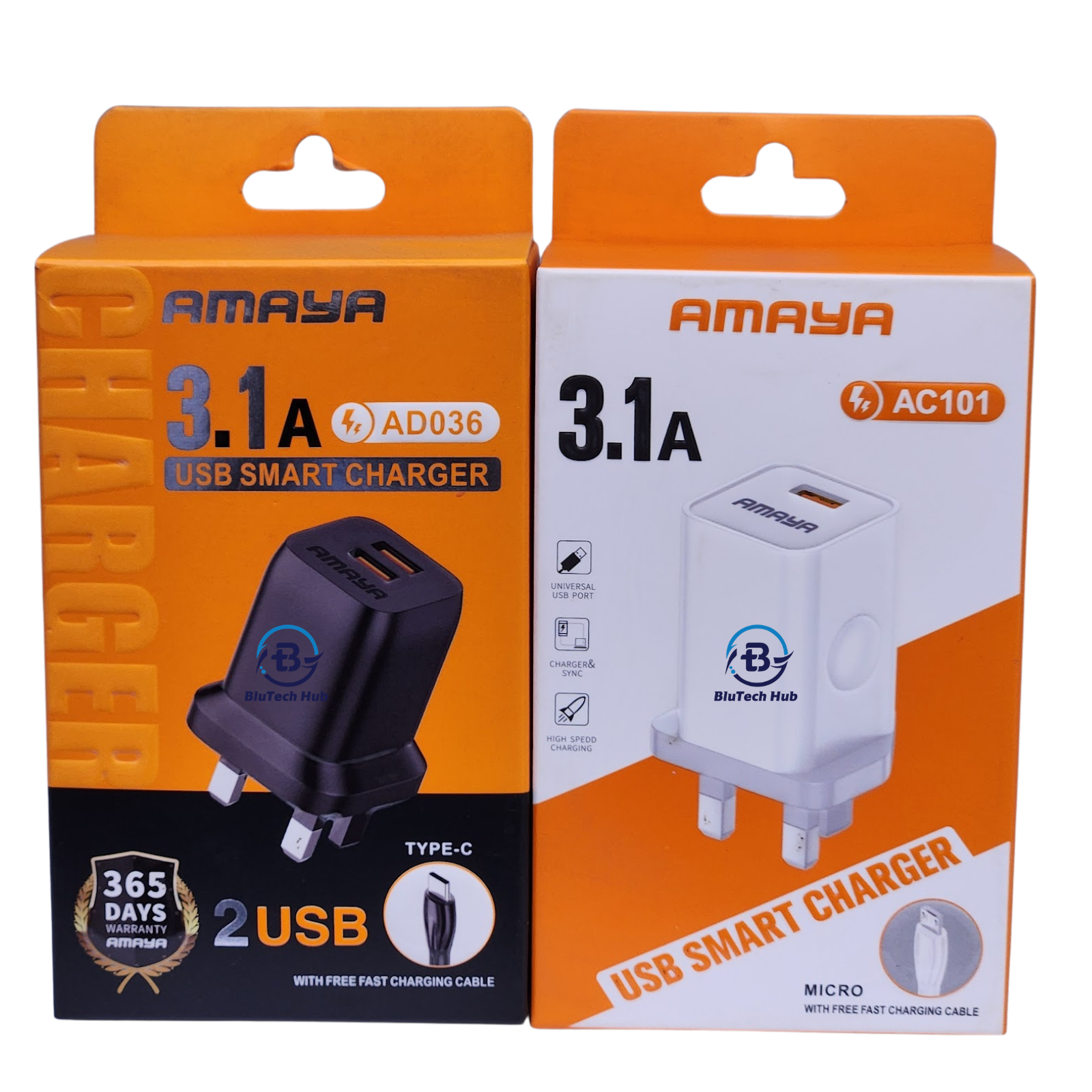 Amaya USB Smart Charger with Cables BTH-AMAYA-CHARGER 1