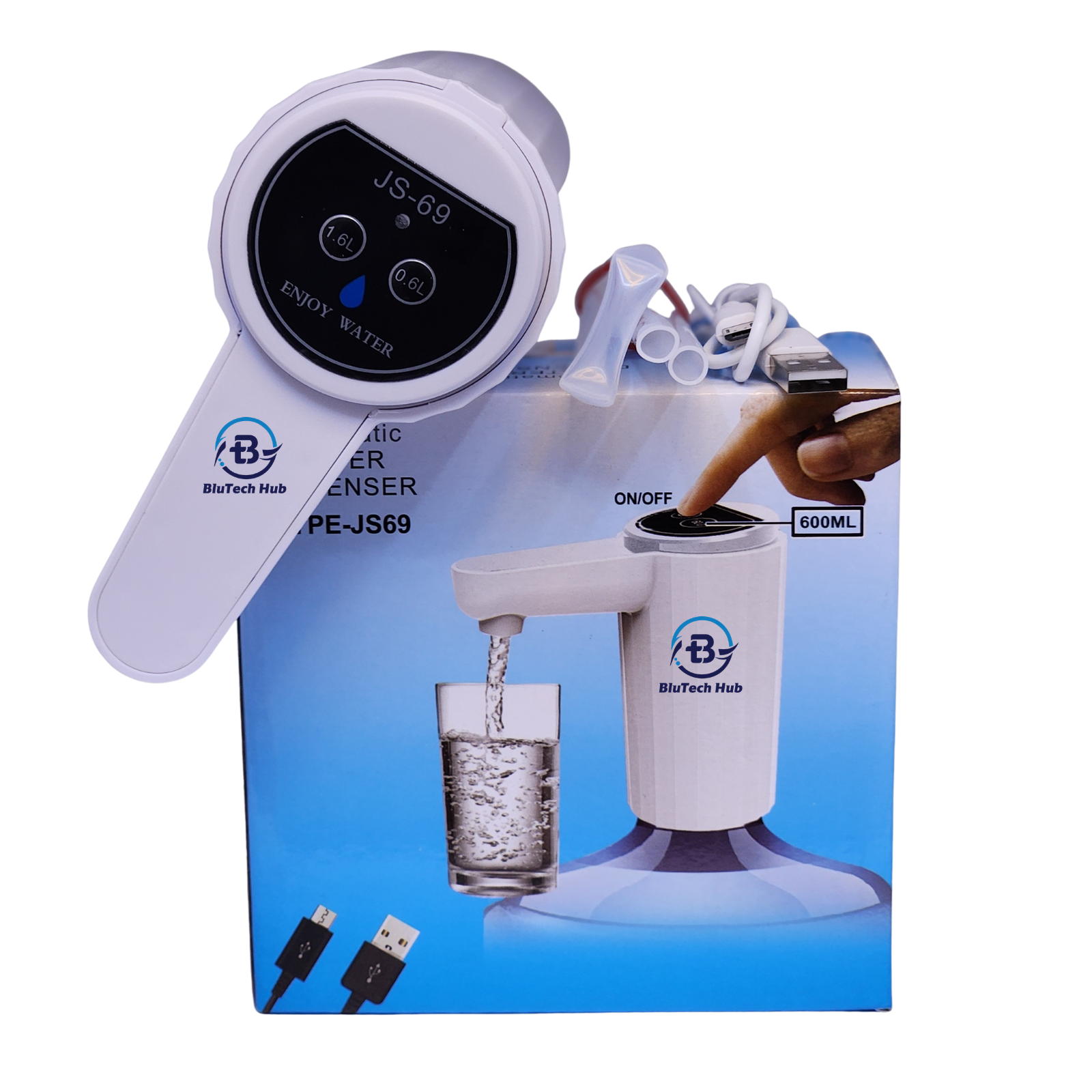Big Automatic Water Pump USB 18.9L BTH-PUMP-BIG