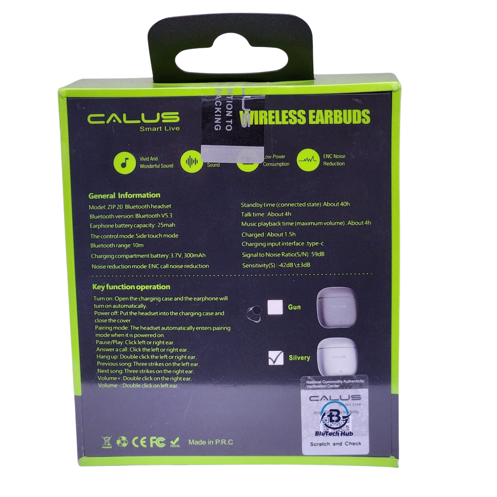 Calus Zip20 TWS Earpods