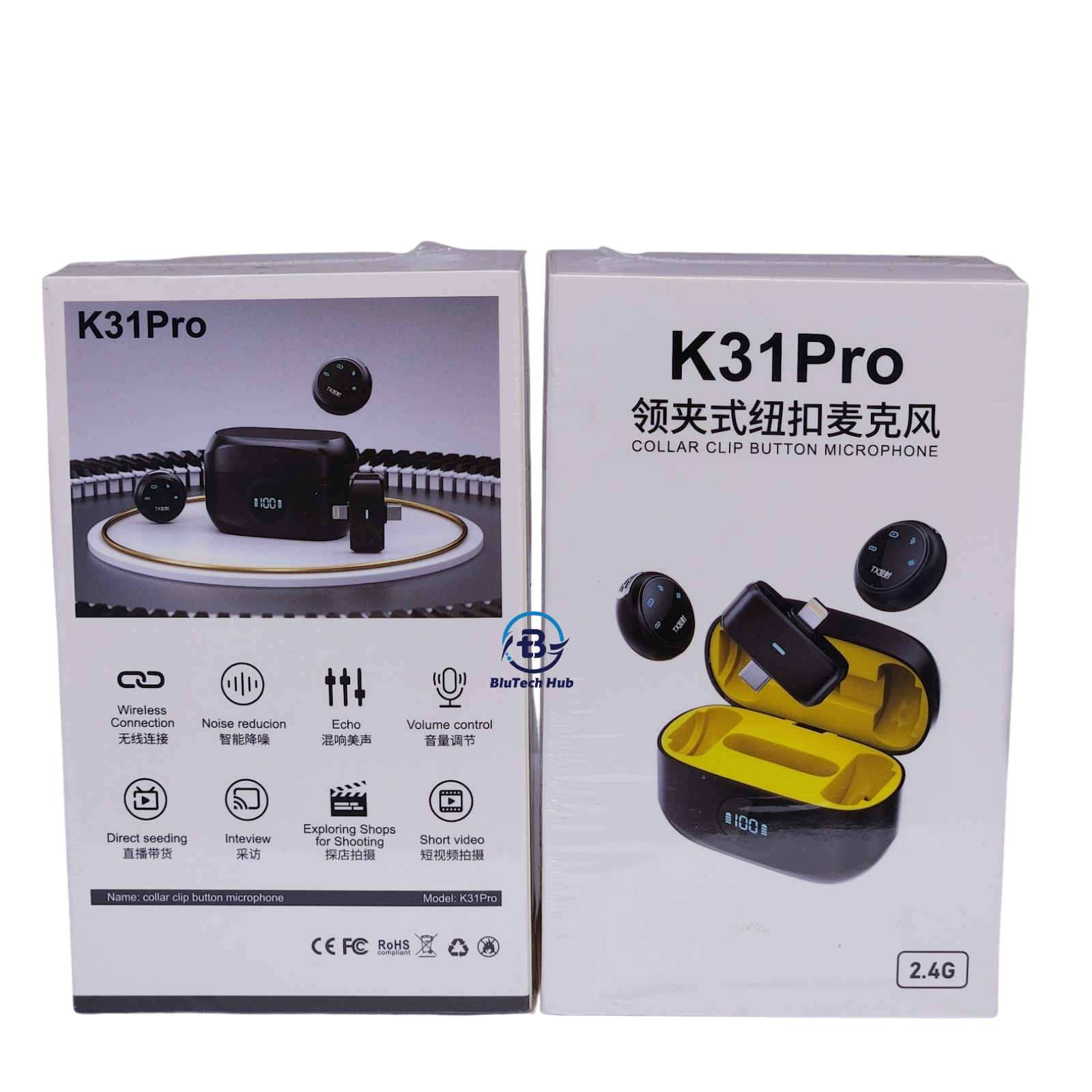 K31 Pro Wireless Microphone