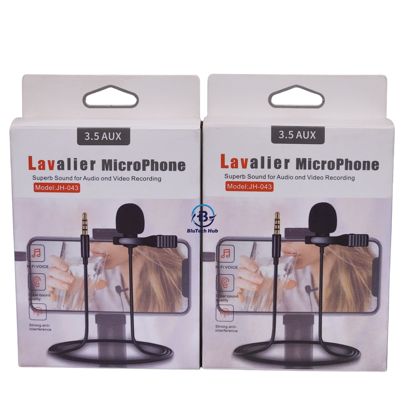 Lavalier Microphone Aux Clip