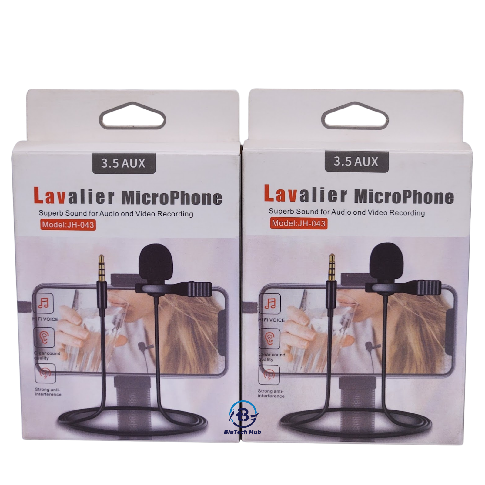 Lavalier Microphone Aux Clip