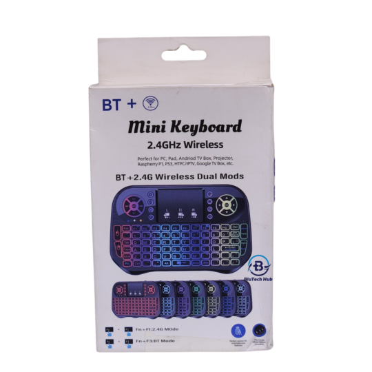 Mini Backlit Keyboard for TV Box PC