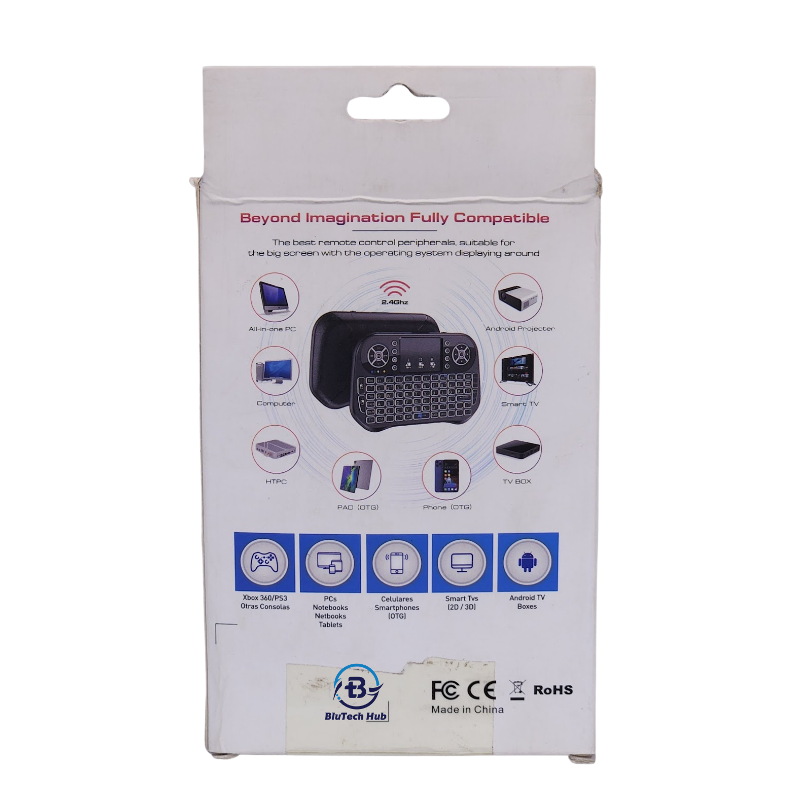 Mini Backlit Keyboard for TV Box PC