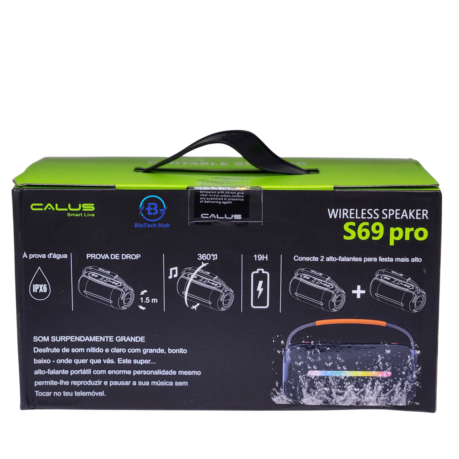 S69 Pro Bluetooth Speaker 8000mAh