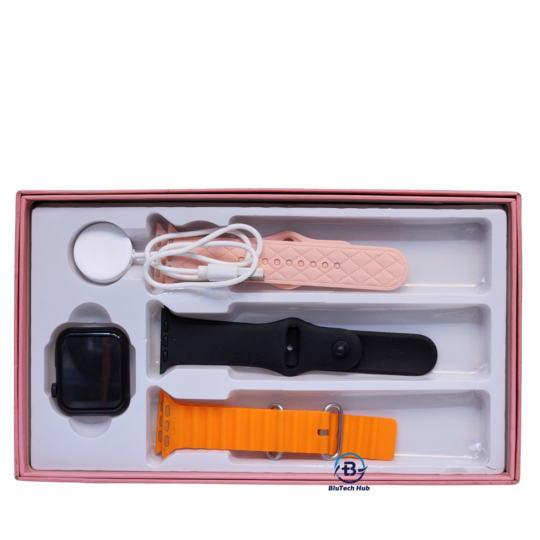 SQ9mini Smartwatch with 3 Straps
