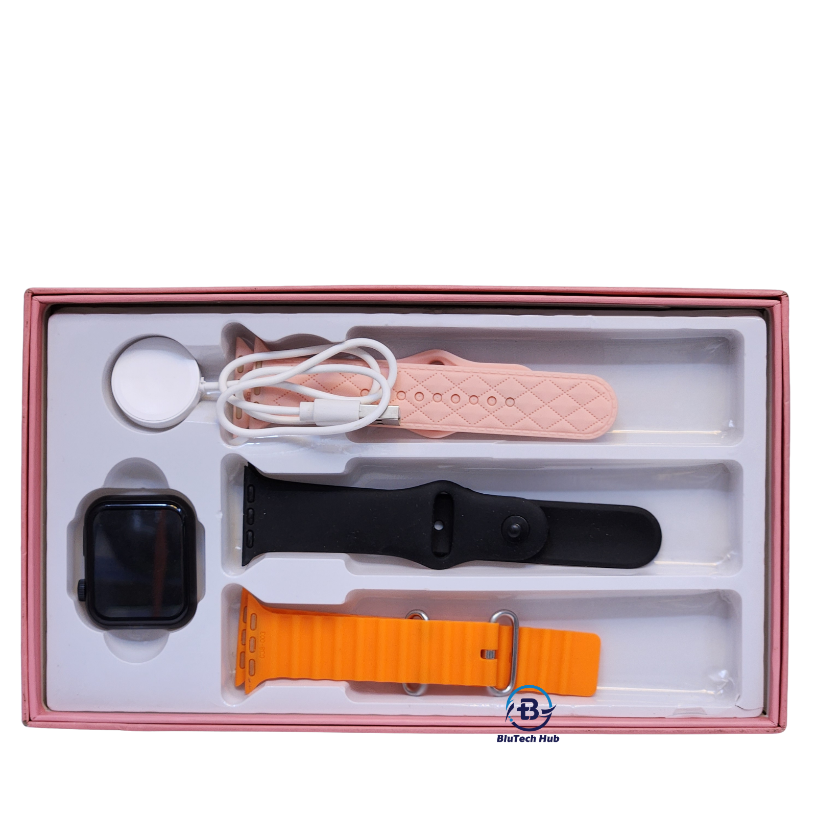 SQ9mini Smartwatch with 3 Straps 1 SQ9mini Smartwatch with 3 Straps