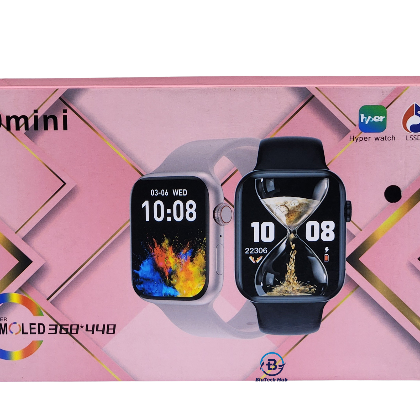 SQ9mini Smartwatch with 3 Straps 2 SQ9mini Smartwatch with 3 Straps
