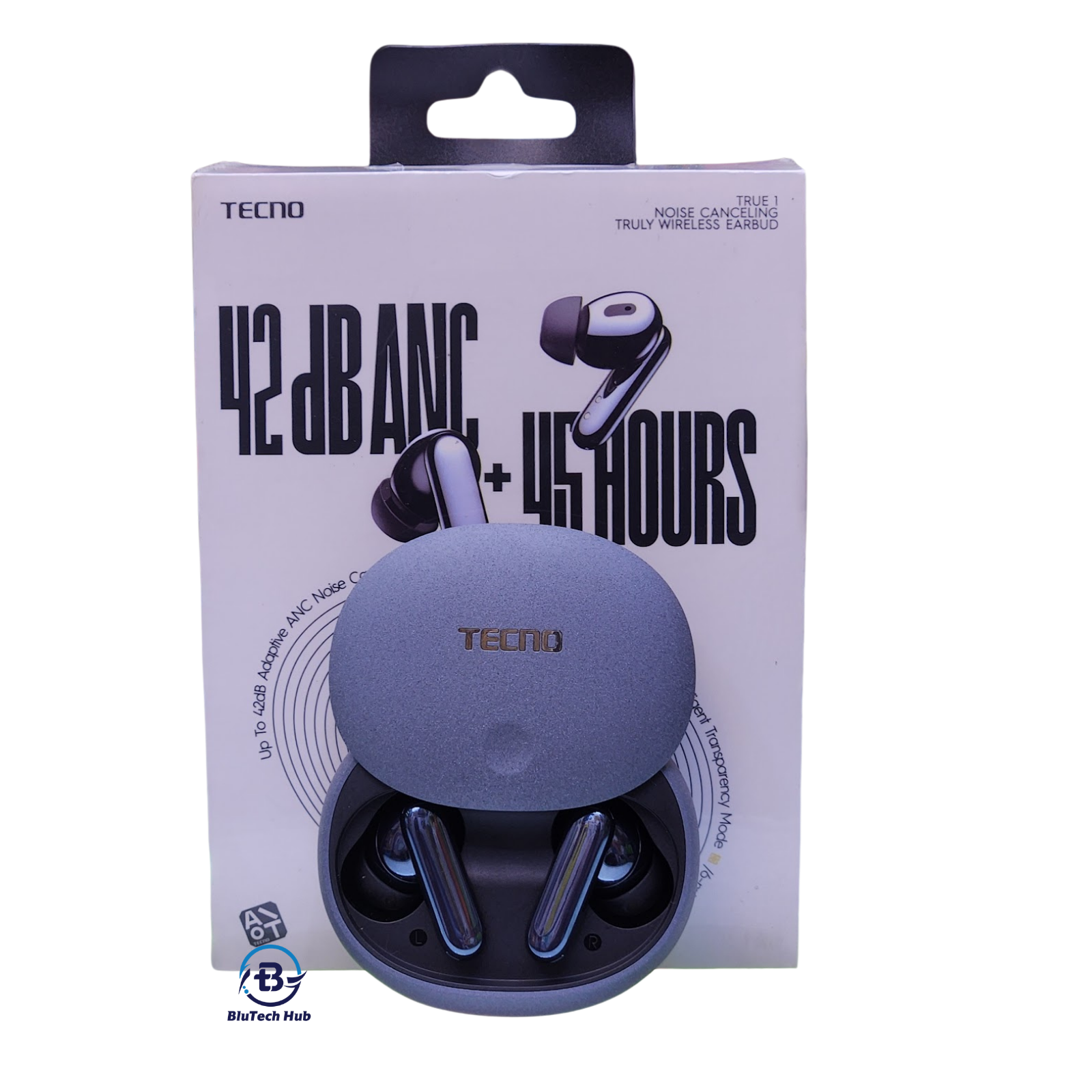 Tecno Buds True ANC Earphones 45hr